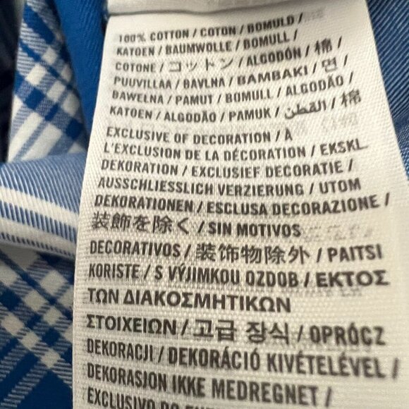 Abercrombie & Fitch Plaid Long Sleeve Shirt Size M NWT - Picture 5 of 9